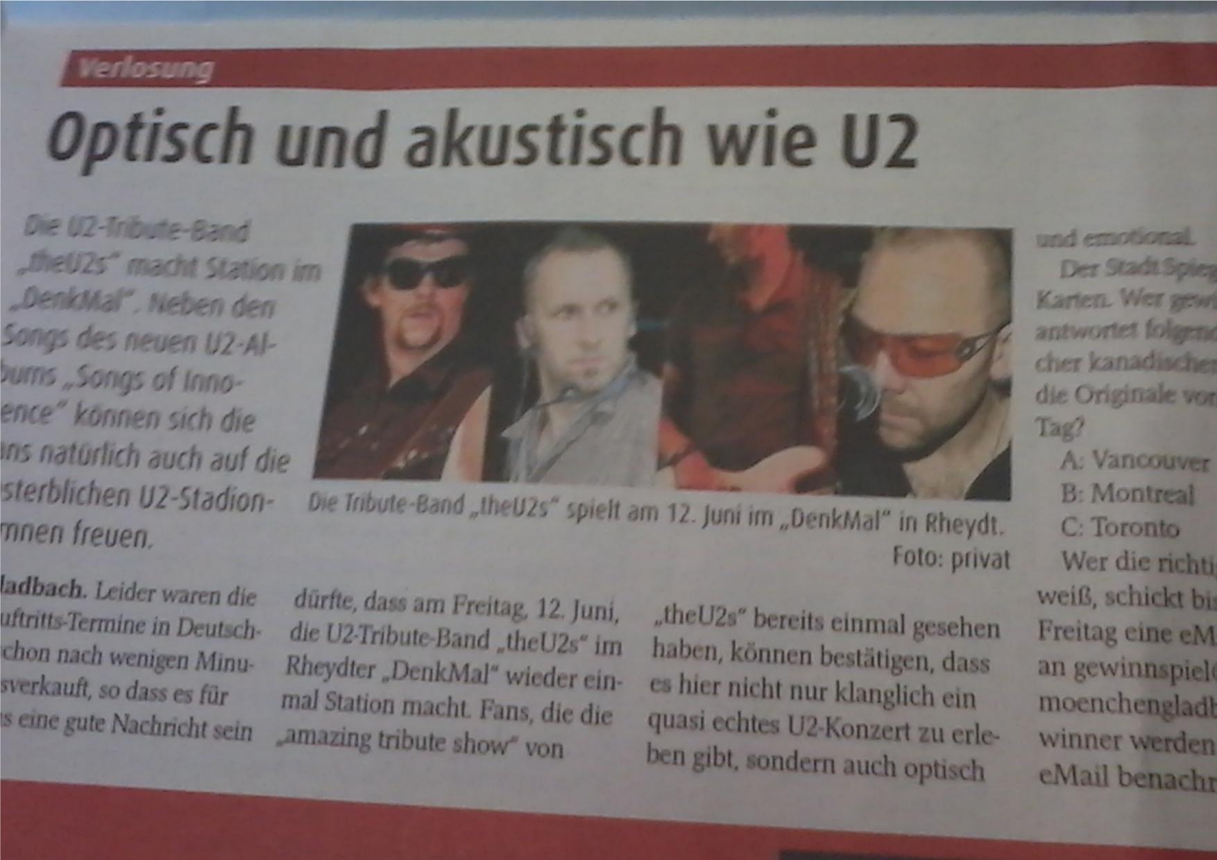 theU2s